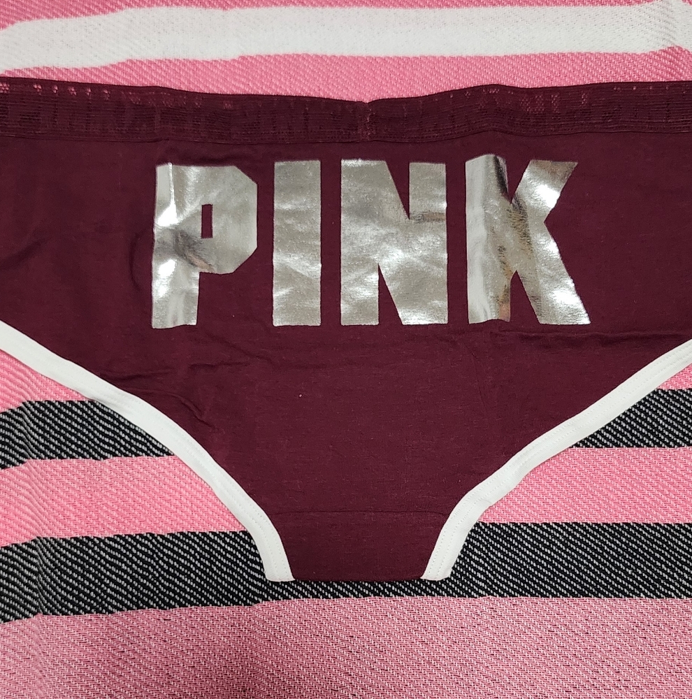 Victoria's Secret Pink Boy Shorts Style Panties Medium